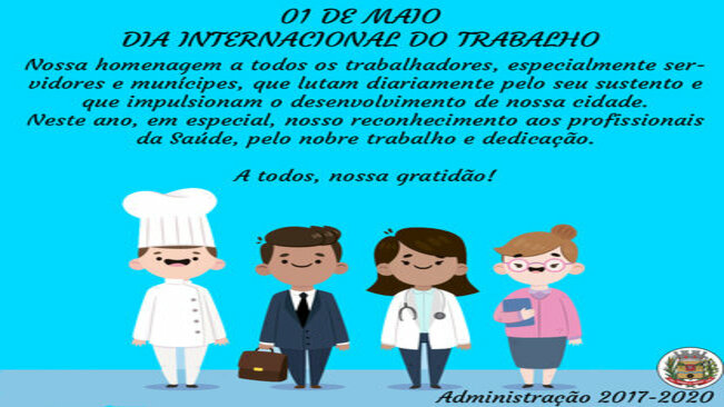 DIA INTERNACIONAL DO TRABALHADOR