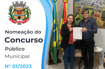 NOMEAÇÃO DO CONCURSO PÚBLICO MUNICIPAL Nº 01/2023