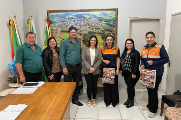 REUNIÃO COM A DEFESA CIVIL