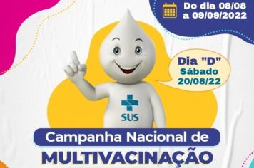 CAMPANHA NACIONAL DE MULTIVACINAÇÃO