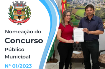 NOMEAÇÃO DO CONCURSO PÚBLICO MUNICIPAL Nº 01/2023