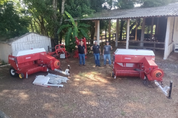 RECEBIMENTO DE EQUIPAMENTOS AGRICULTURA