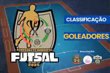 CAMPEONATO MUNICIPAL DE FUTSAL - ANO 2025