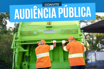 CONVITE AUDIÊNCIA PÚBLICA