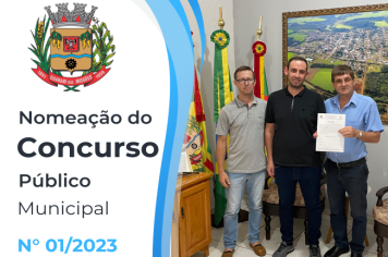 NOMEAÇÃO DO CONCURSO PÚBLICO MUNICIPAL Nº 01/2023