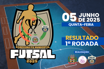 CAMPEONATO MUNICIPAL DE FUTSAL - ANO 2025