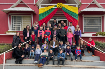 VISITA DOS ALUNOS DA ESCOLA MUNICIPAL DE ENSINO FUNDAMENTAL SÃO ESTANISLAU, À PREFEITURA MUNICIPAL