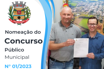 NOMEAÇÃO DO CONCURSO PÚBLICO MUNICIPAL Nº 01/2023