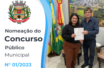 NOMEAÇÃO DO CONCURSO PÚBLICO MUNICIPAL Nº 01/2023