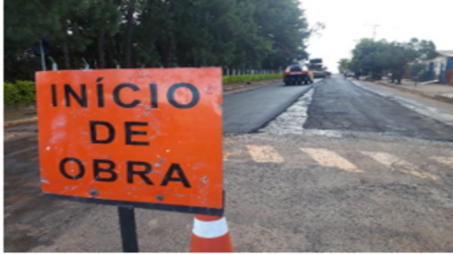 Recapeamento asfáltico Rua Santo Cristo