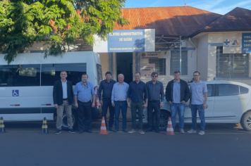 ENTREGA OFICIAL DE 02 VEÍCULOS OBTIDOS ATRAVÉS DE EMENDAS PARLAMENTARES