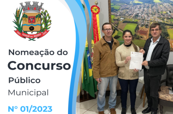 NOMEAÇÃO DO CONCURSO PÚBLICO MUNICIPAL Nº 01/2023