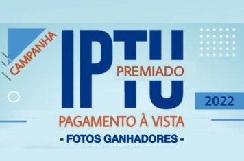 SORTEIO IPTU PREMIADO - PAGAMENTO À VISTA