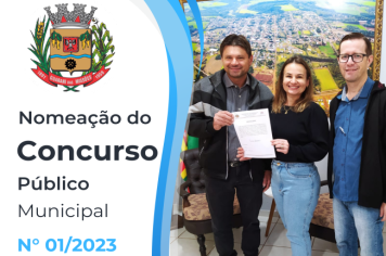 NOMEAÇÃO DO CONCURSO PÚBLICO MUNICIPAL Nº 01/2023