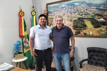 VISITA COORDERNADOR ESTADUAL DE AGRICULTURA