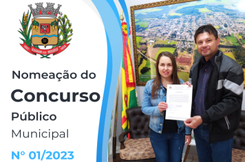 NOMEAÇÃO DO CONCURSO PÚBLICO MUNICIPAL Nº 01/2023