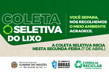COLETA SELETIVA DO LIXO