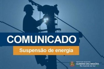 Aviso de Desligamento – Guarani das Missões