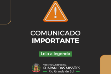 Comunicado Importante