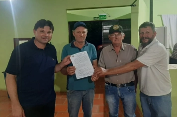 Entrega de Equipamentos para a Comunidade da Linha Jacu Sul