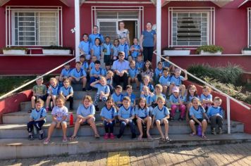 VISITA DOS ALUNOS DA ESCOLA MUNICIPAL DE ENSINO FUNDAMENTAL SÃO JOSÉ, À PREFEITURA MUNICIPAL