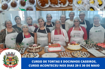 CURSO DE TORTAS E DOCINHOS CASEIROS