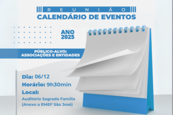 Calendário de Eventos 2025