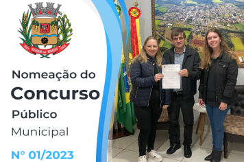 NOMEAÇÃO DO CONCURSO PÚBLICO MUNICIPAL Nº 01/2023