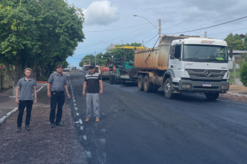 PAVIMENTAÇÃO ASFÁLTICA RUA SÃO LUIZ