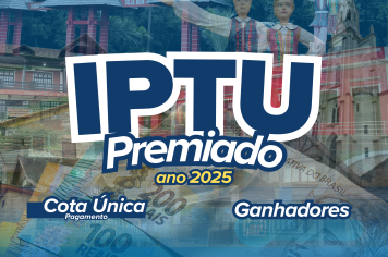 SORTEIO IPTU PREMIADO - ANO 2025