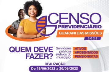 CENSO PREVIDENCIÁRIO – GUARANI DAS MISSÕES 2023