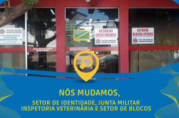 ATENÇÃO TROCA DE ENDEREÇO