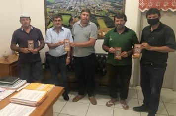 Visita dos Representantes do CTG Guerreiro das Missões