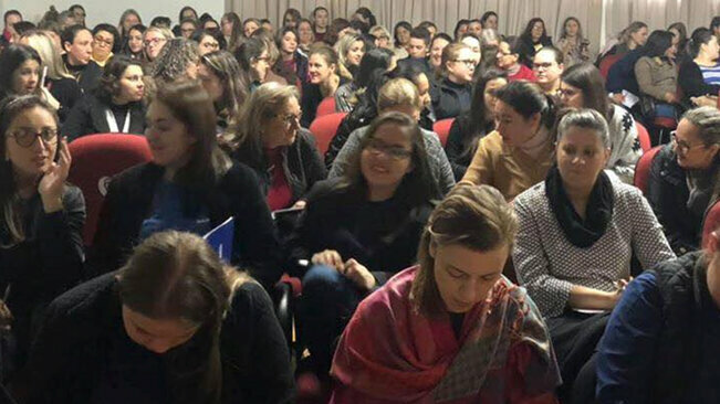 Professores de Educação Infantil de Guarani das Missões participaram do V Seminário Nacional            SESC de Educação Infantil