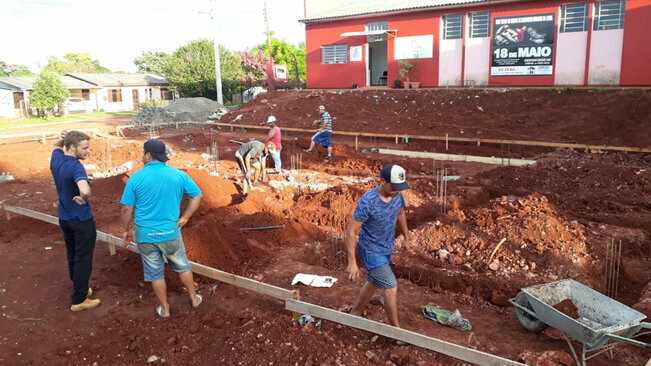 Prosseguem as Obras do Novo Prédio do CREAS