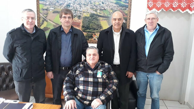 Representantes da Unimed visitam Guarani das Missões