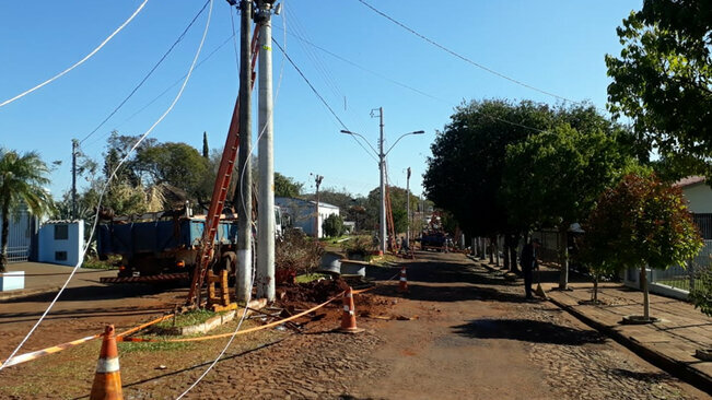RGE Prossegue com as melhorias no Município