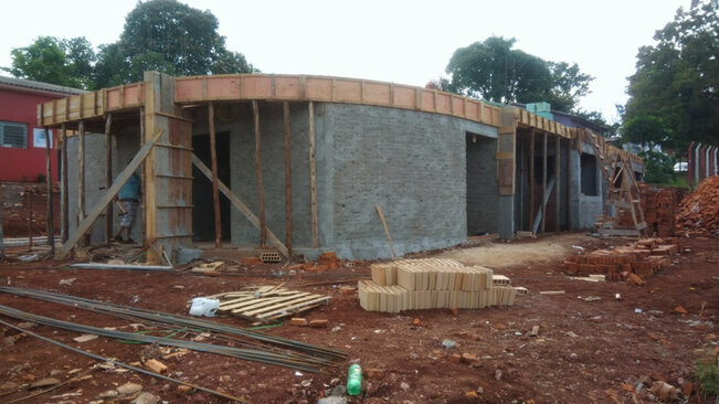 Trabalhos de Construção do Novo CREAS