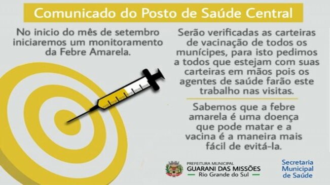 Secretaria Municipal da Saúde - INFORMA