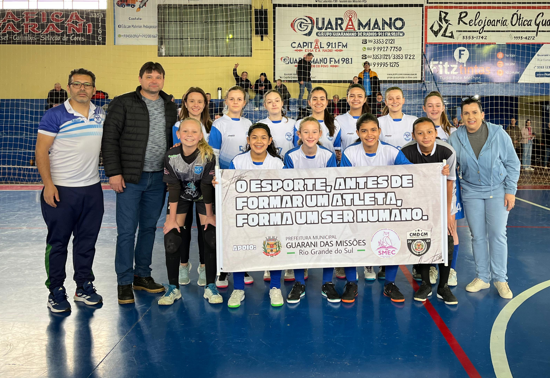 RODADA CAMPEONATO ESTADUAL SUB15 FEMININO DA LIGA SUL RIOGRANDENSE DE FUTSAL