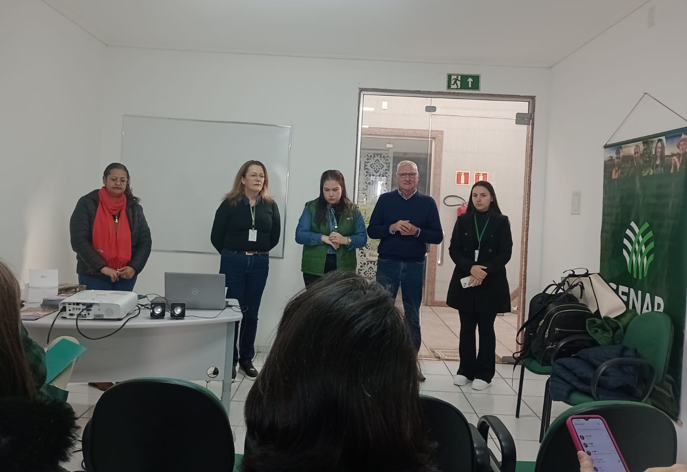 REUNIÃO DO SINDICATO RURAL EM SANTO ÂNGELO COM O SENAR