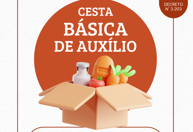 CESTA BÁSICA DE AUXÍLIO À ESTIAGEM AGRÍCOLA 