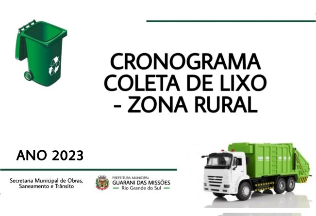 RECOLHIMENTO RESÍDUOS RURAIS - 2023