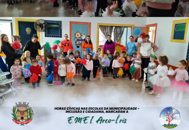 HORAS CÍVICAS NAS ESCOLAS DA MUNICIPALIDADE