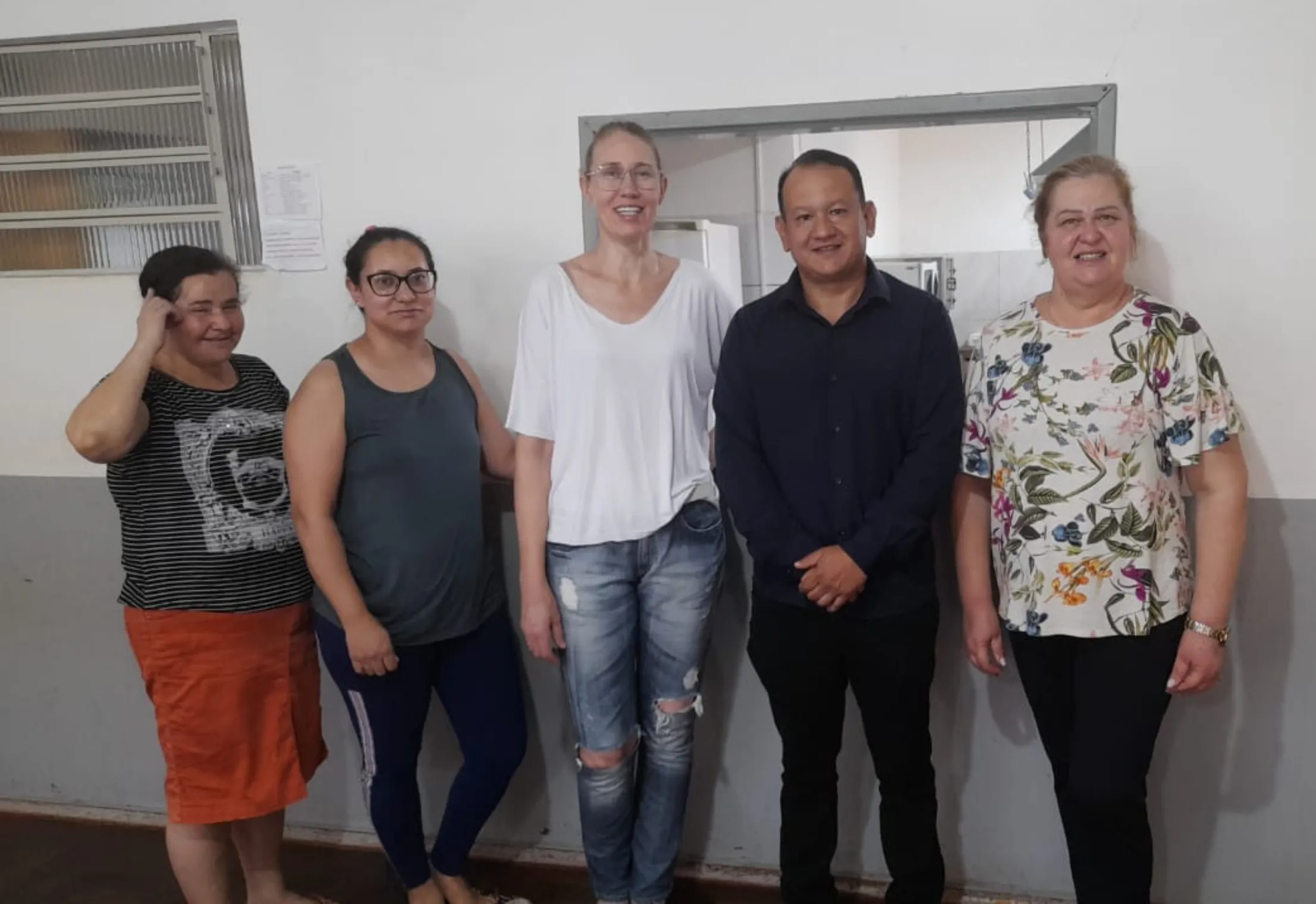 PREFEITO EM EXERCÍCIO VISITA A ESCOLA MUNICIPAL DE ENSINO FUNDAMENTAL CLEMENTE SOLTIS