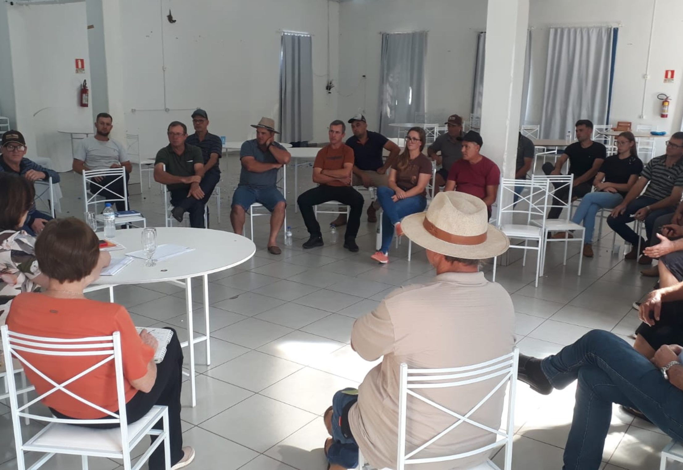 REUNIÃO COM O CONSELHO MUNICIPAL AGROPECUÁRIO