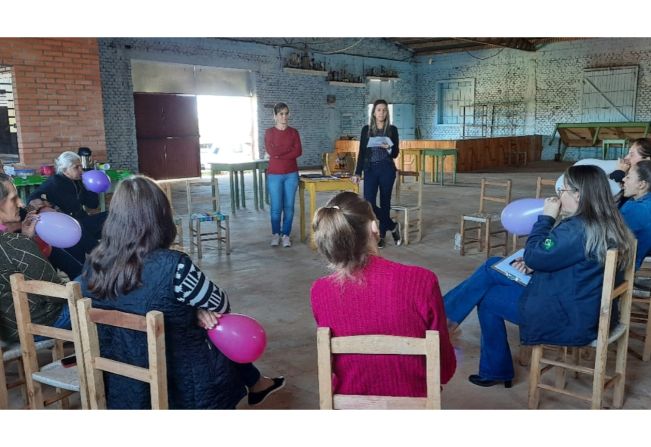 PROJETO MARIA MULHER: CLUBE DE MÃES UNIÃO - COMUNIDADE LINHA TIMBO CENTRO