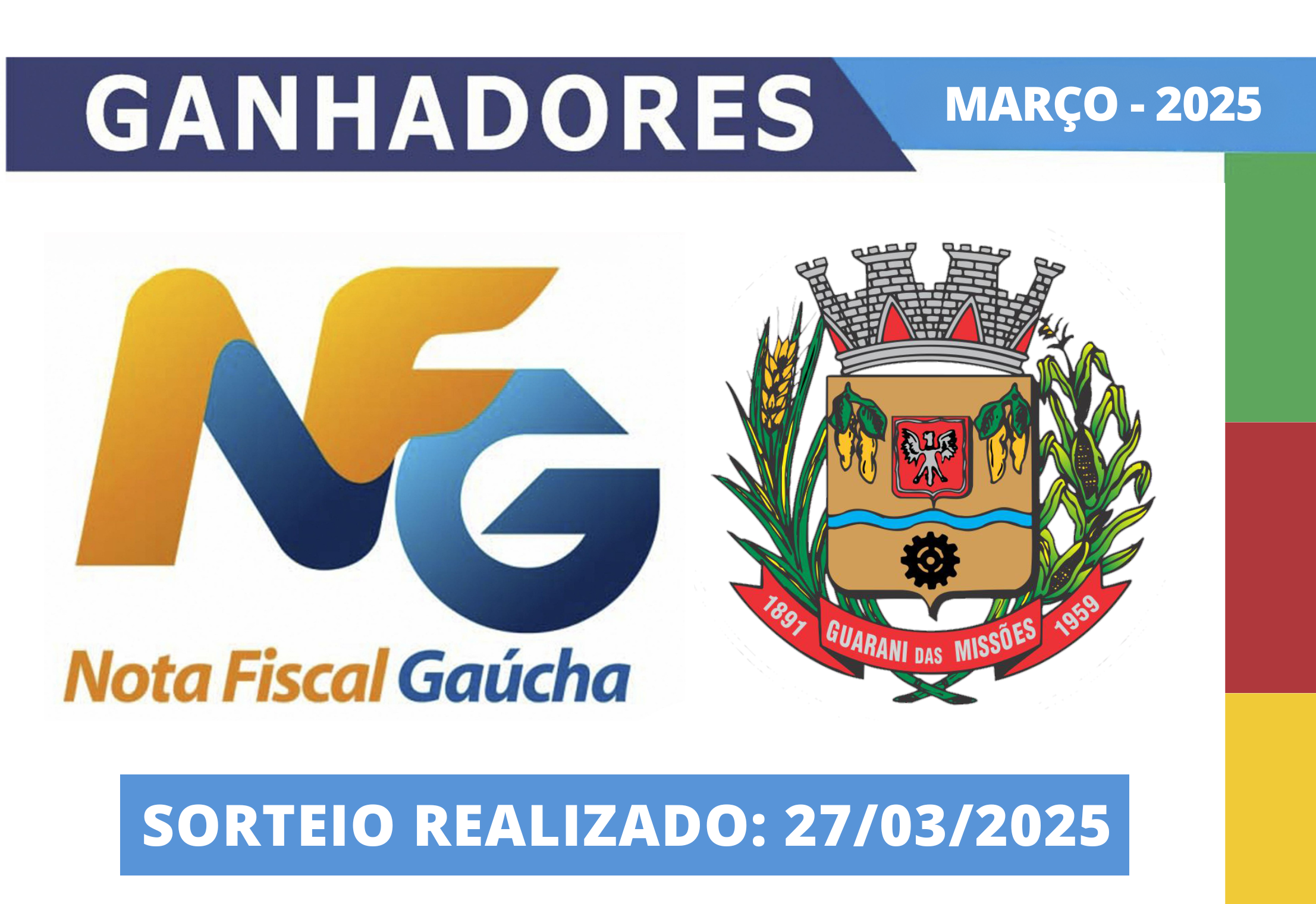 NFG - EXTRAÇÃO MUNICIPAL – MARÇO de 2025