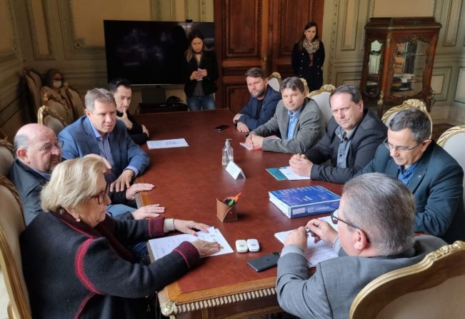 Audiência com o Governador Ronolfo Vieira Júnior 