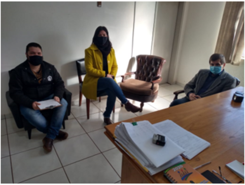 Vistoria abatedouro da Agroindústria da Escola Guaramano